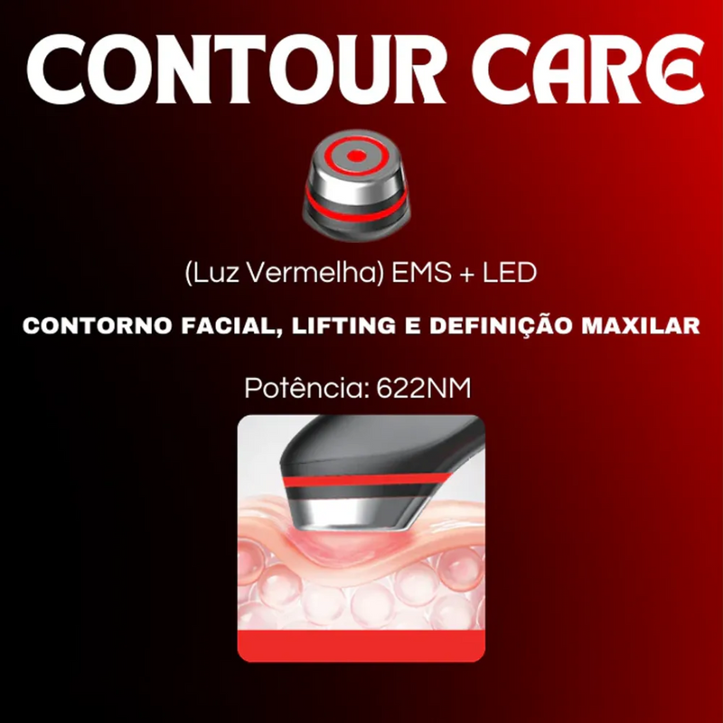 DermaTech Pro 6 em 1  –  Tratamento Facial Completo Rejuvenescimento Redução de Rugas e Linhas