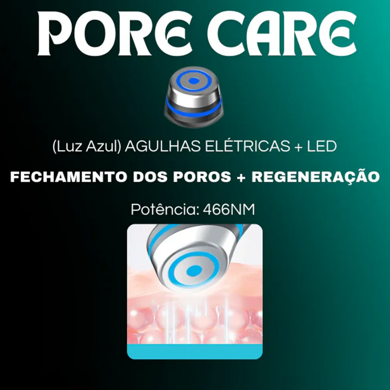 DermaTech Pro 6 em 1  –  Tratamento Facial Completo Rejuvenescimento Redução de Rugas e Linhas