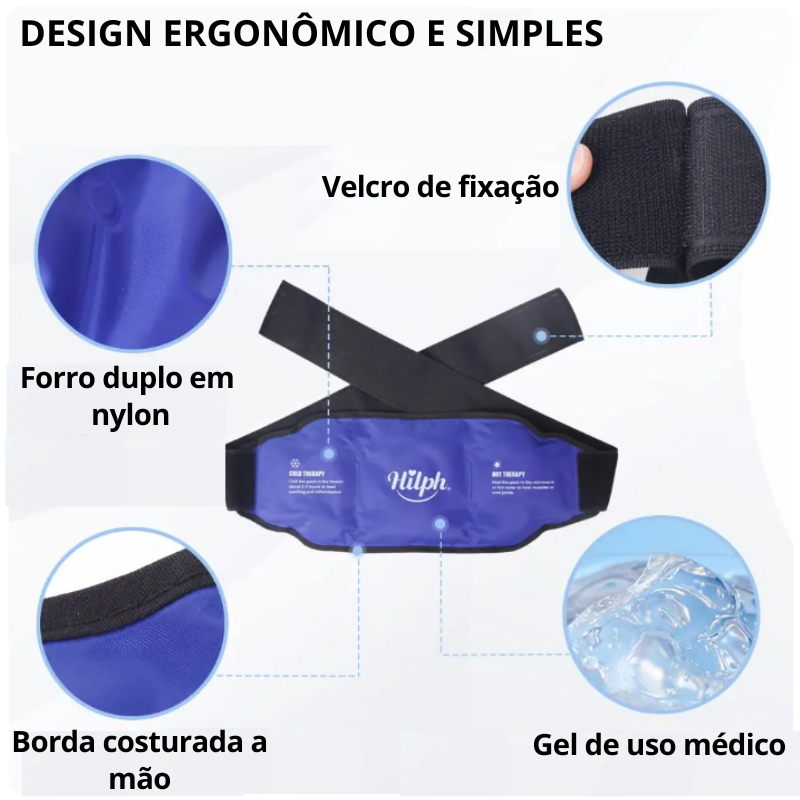 FlexRelax - Bolsa para Dores Lombares Quente/Fria