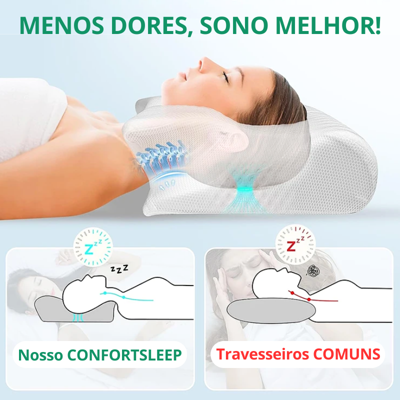 ConfortSleep - Travesseiro Ergonômico Lifent