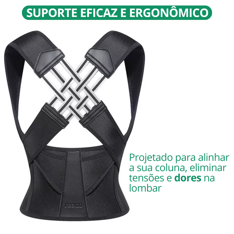 Colete Corretor Postural protetor Lombar Lifent