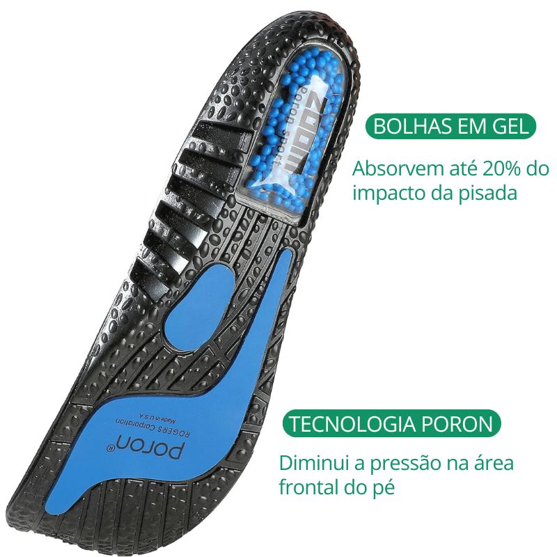 Palmilha de Absorção de Impacto Zoomlifent