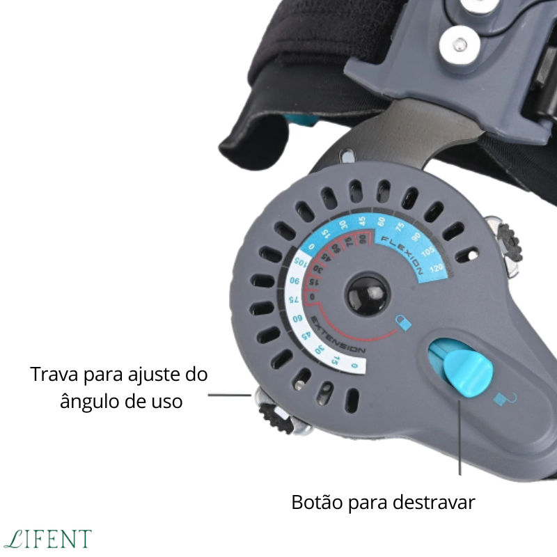 Proteção Ajustável e Articulada de Cotovelo Lifent